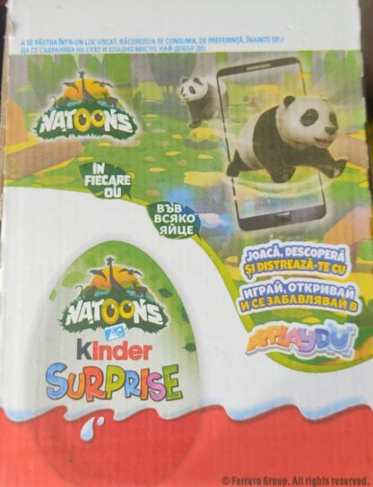 CAJA HUEVOS KINDER 720G 36U